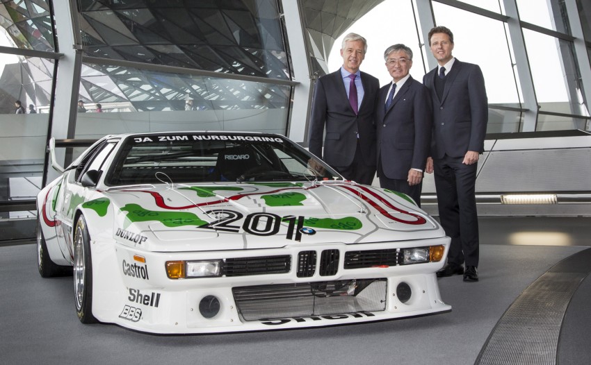 Owner takes delivery of BMW M1 Procar restored by BMW Group Classic at BMW Welt 287092
