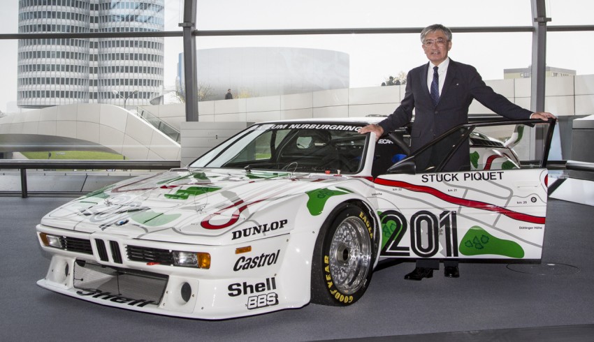 Owner takes delivery of BMW M1 Procar restored by BMW Group Classic at BMW Welt 287093