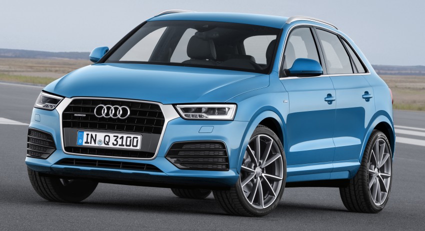 Audi Q3 facelift unveiled, RS Q3 boosted to 340 hp 286081