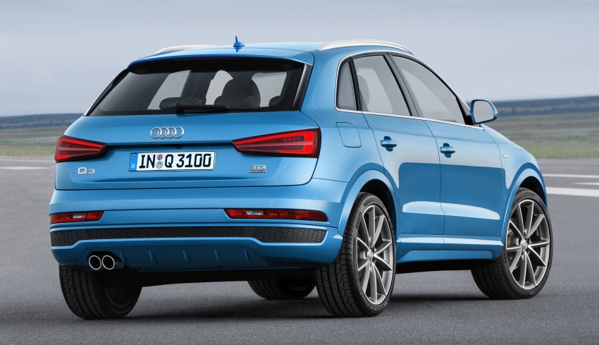 Audi Q3 facelift unveiled, RS Q3 boosted to 340 hp 286079