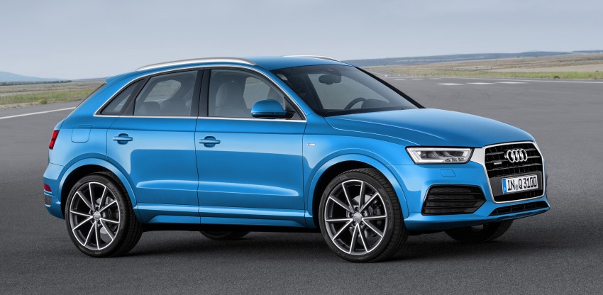 Audi Q3 facelift unveiled, RS Q3 boosted to 340 hp 286080