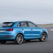 Audi Q3 facelift unveiled, RS Q3 boosted to 340 hp