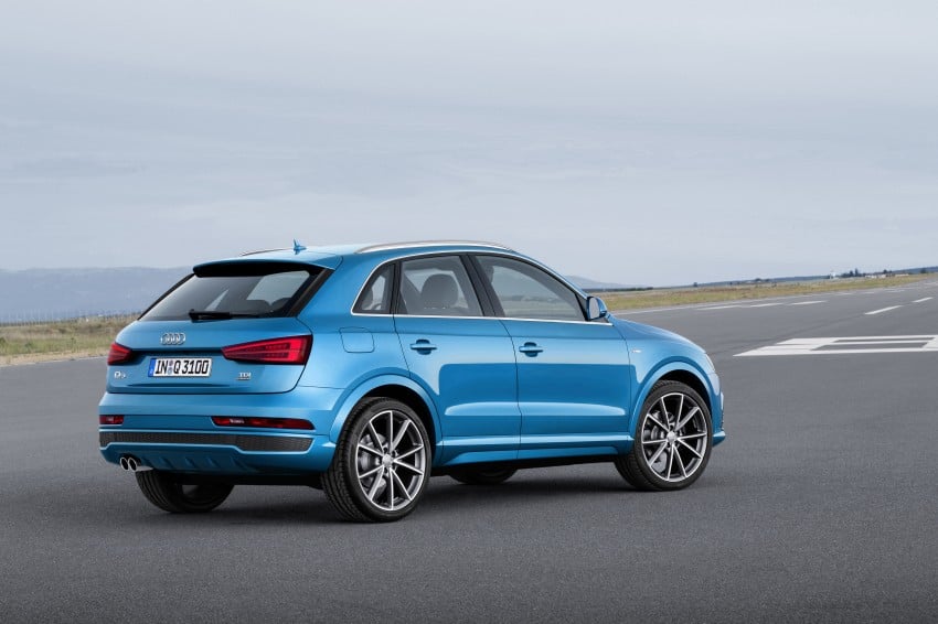 Audi Q3 facelift unveiled, RS Q3 boosted to 340 hp 286073