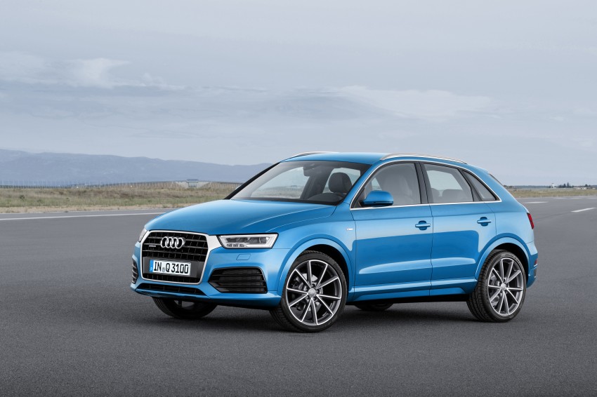 Audi Q3 facelift unveiled, RS Q3 boosted to 340 hp 286074