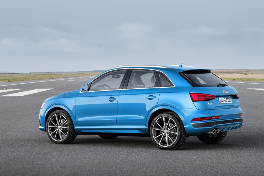 Audi Q3 facelift unveiled, RS Q3 boosted to 340 hp 286078