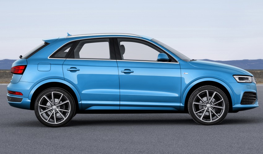 Audi Q3 facelift unveiled, RS Q3 boosted to 340 hp 286076