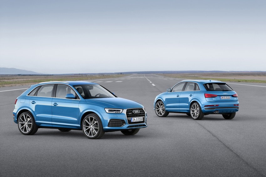 Audi Q3 facelift unveiled, RS Q3 boosted to 340 hp 286072