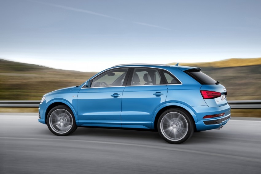 Audi Q3 facelift unveiled, RS Q3 boosted to 340 hp 286070