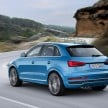 Audi Q3 facelift unveiled, RS Q3 boosted to 340 hp