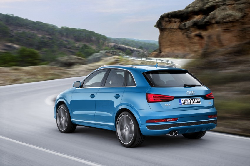 Audi Q3 facelift unveiled, RS Q3 boosted to 340 hp 286069