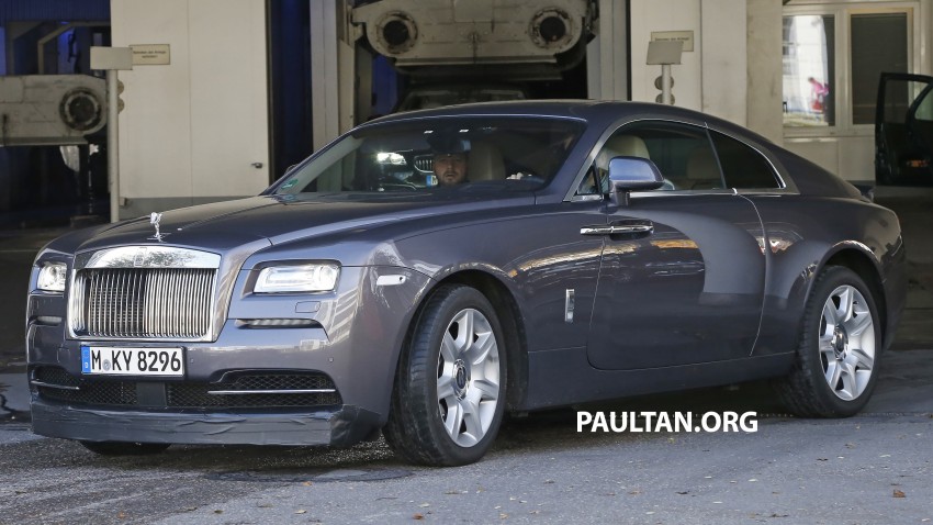 SPIED: Rolls-Royce Wraith – sportier model testing 287110