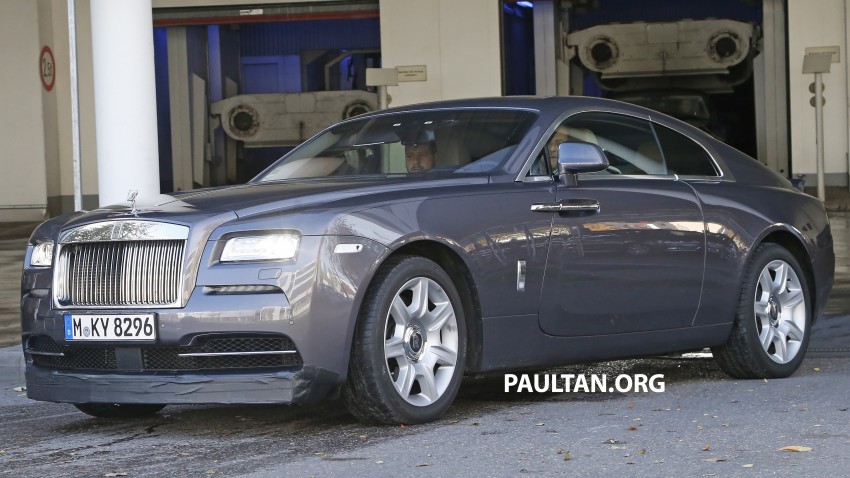 SPIED: Rolls-Royce Wraith – sportier model testing 287111