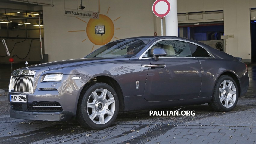 SPIED: Rolls-Royce Wraith – sportier model testing 287112