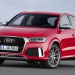 Audi Q3 facelift unveiled, RS Q3 boosted to 340 hp