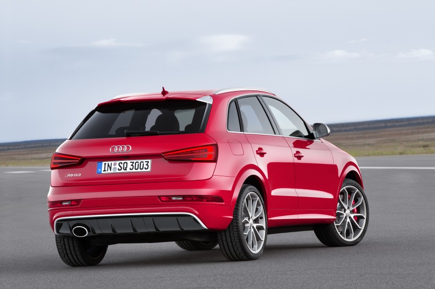 Audi Q3 facelift unveiled, RS Q3 boosted to 340 hp 286107