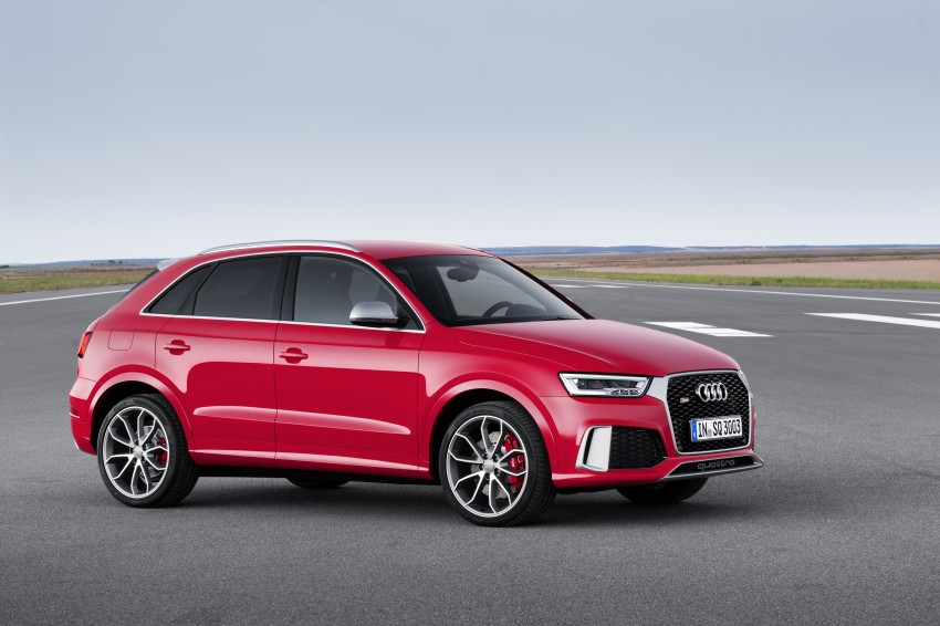 Audi Q3 facelift unveiled, RS Q3 boosted to 340 hp 286108