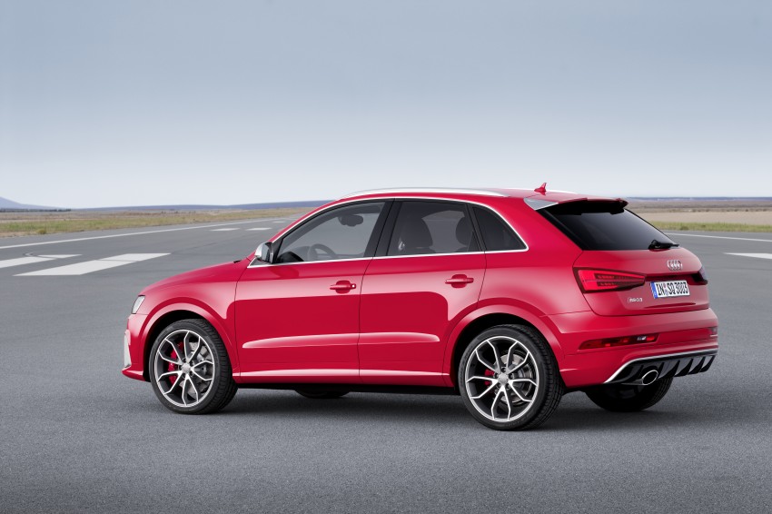 Audi Q3 facelift unveiled, RS Q3 boosted to 340 hp 286100