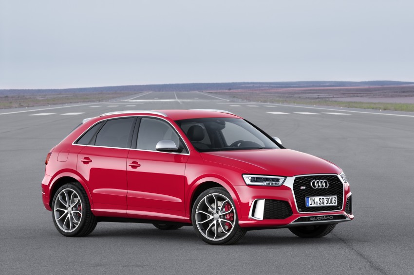 Audi Q3 facelift unveiled, RS Q3 boosted to 340 hp 286101