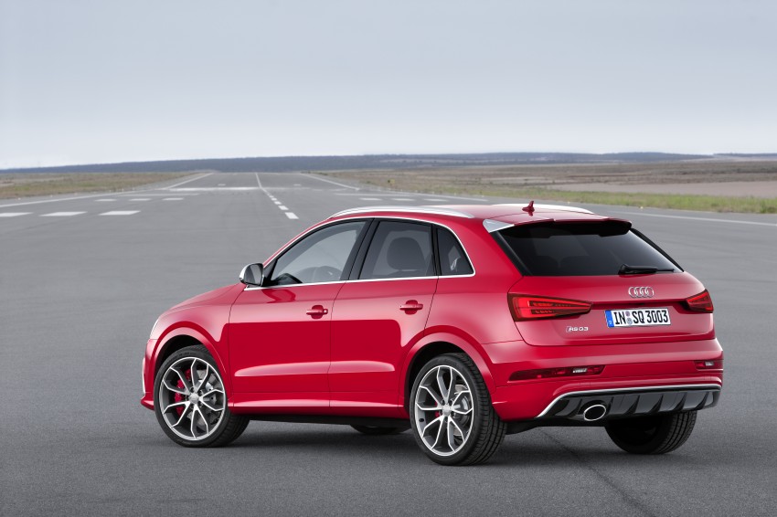 Audi Q3 facelift unveiled, RS Q3 boosted to 340 hp 286103