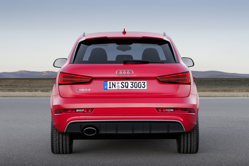 Audi Q3 facelift unveiled, RS Q3 boosted to 340 hp 286105