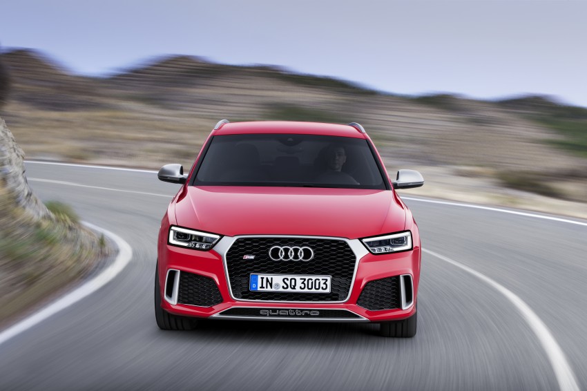 Audi Q3 facelift unveiled, RS Q3 boosted to 340 hp 286097