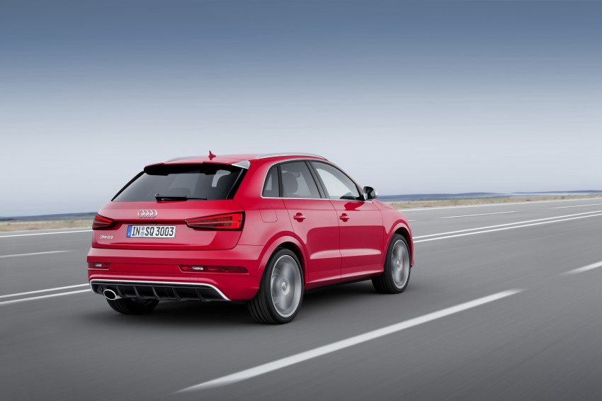 Audi Q3 facelift unveiled, RS Q3 boosted to 340 hp 286098
