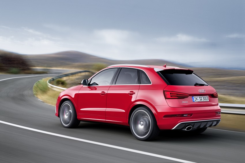 Audi Q3 facelift unveiled, RS Q3 boosted to 340 hp 286095