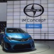 Scion iM Concept – production next year, under $20k