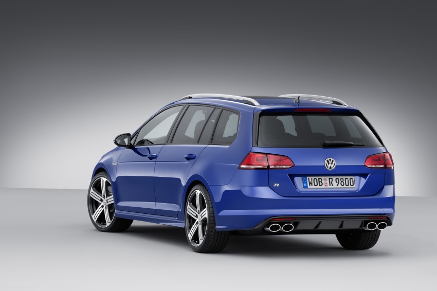 Volkswagen Golf R Variant Debuts At LA Motor Show Der Neue Volkswagen 