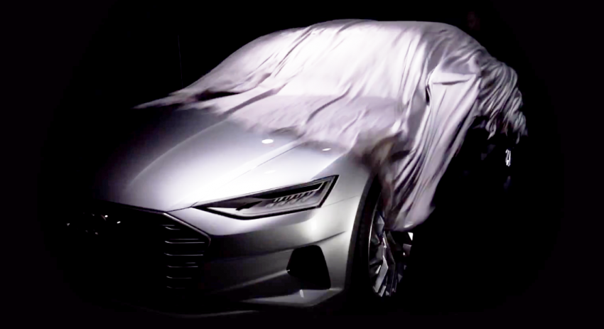 Audi A9 concept flagship teased again in new video 285778
