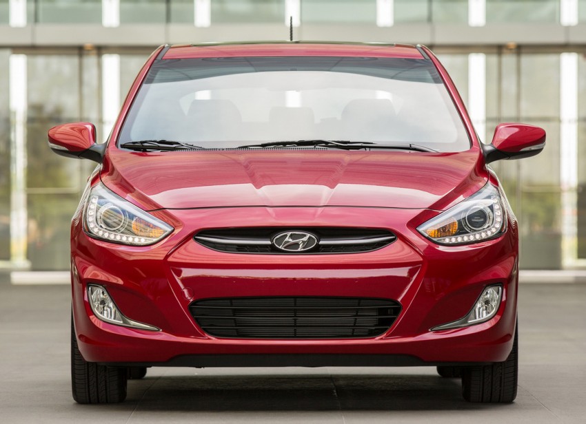 Hyundai Accent facelift revealed for the US market 287942