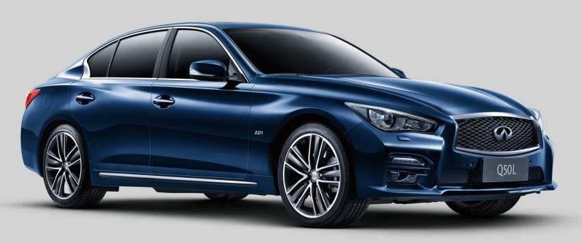 Infiniti Q50L – compact exec stretched for Guangzhou 289459