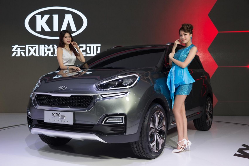 Kia KX3 concept previews China-only compact SUV 290145