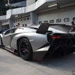 Lamborghini Veneno makes an appearance at Sepang