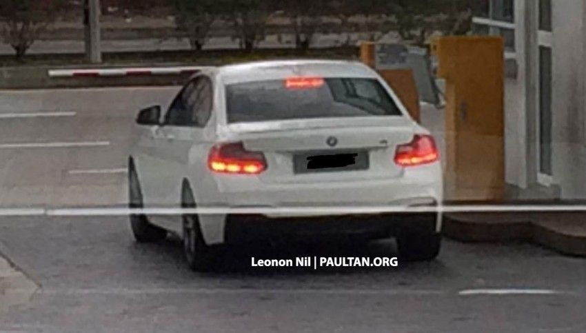 SPOTTED: Special order BMW M235i with manual transmission imported by BMW Malaysia! 284657
