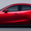 Mazda 2 Sedan – first photos out, full reveal next week