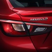 Mazda 2 Sedan – first photos out, full reveal next week
