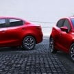 Mazda 2 Sedan – first photos out, full reveal next week