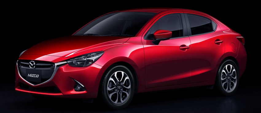 Mazda 2 Sedan – first photos out, full reveal next week 290181