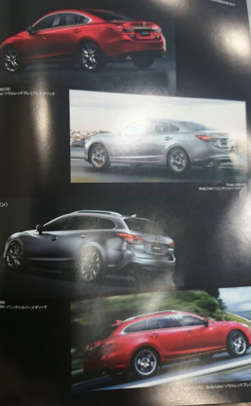 Mazda 6 facelift leaked on French automotive forum 284864