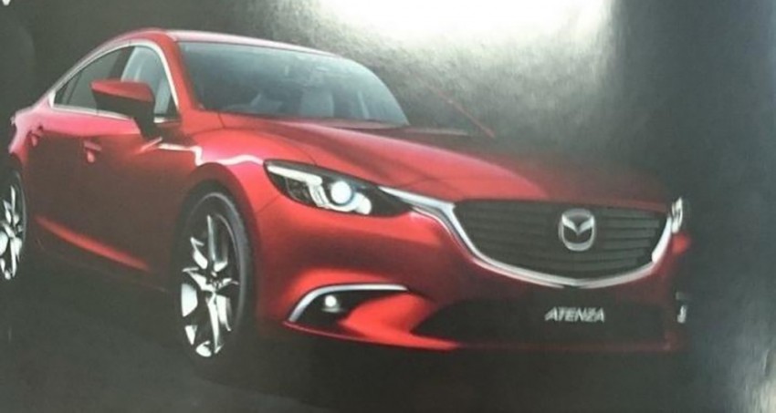 Mazda 6 facelift leaked on French automotive forum 284865