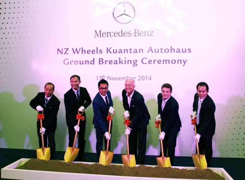 Mercedes, NZ Wheels to open new Kuantan Autohaus 290053
