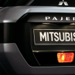 Mitsubishi Pajero facelift now in Malaysia – RM291,178
