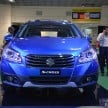 Suzuki S-Cross displayed at Matrade ahead of launch