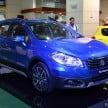 Suzuki S-Cross displayed at Matrade ahead of launch