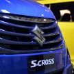 Suzuki S-Cross displayed at Matrade ahead of launch