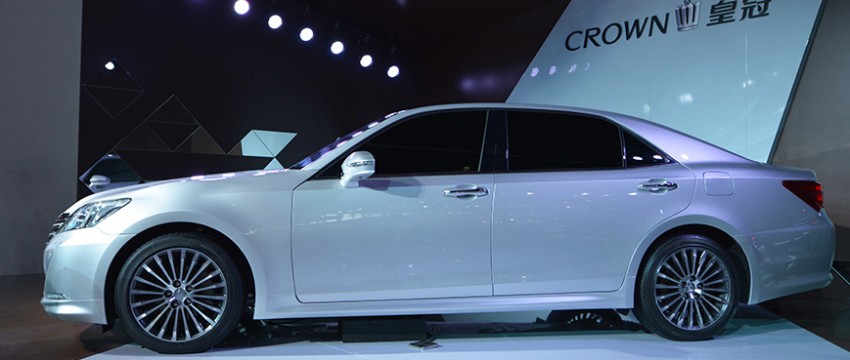 Toyota Crown: China-spec S210 debuts in Guangzhou 291686