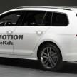 Volkswagen Golf SportWagen HyMotion debuts in LA