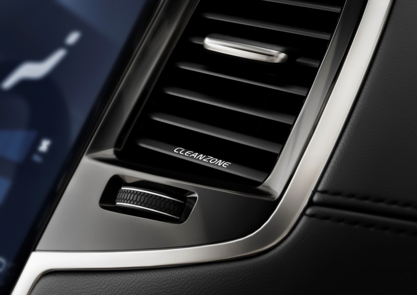 Breathe easy with the 2015 Volvo XC90 – latest CleanZone approach to improve interior air quality 287741