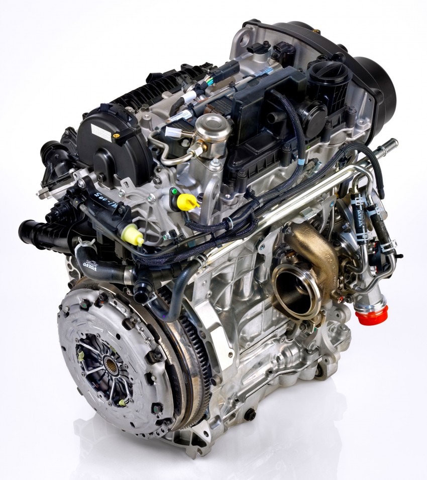 Volvo developing new three-cylinder turbo engine 295932